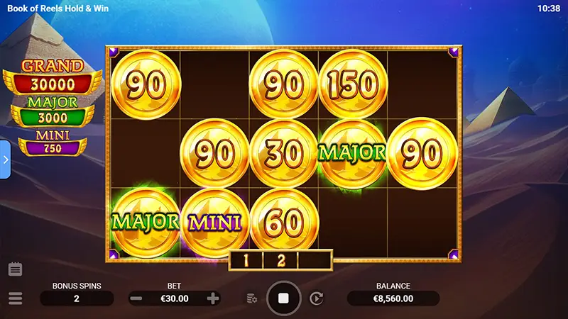 Book of Reels Hold and Win