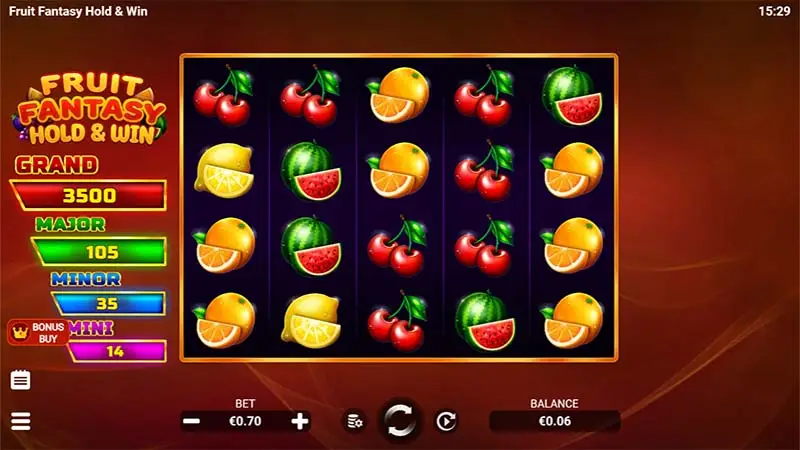 Fruit Fantasy Hold And Win