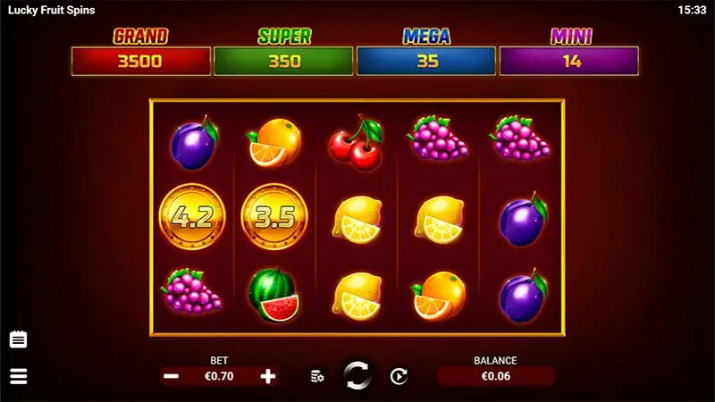 Lucky Fruit Spins