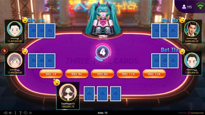 Three Face Cards
