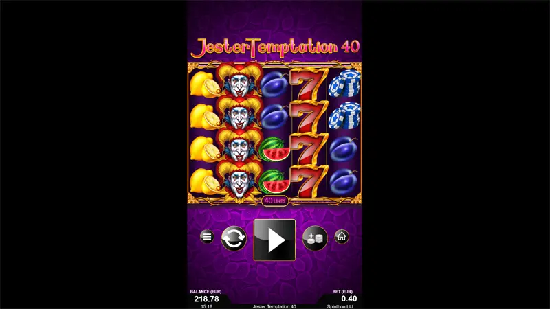 Jester Temptation 40