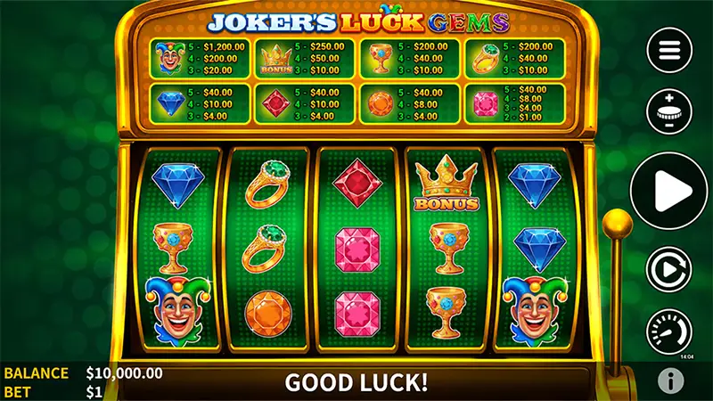 Jokers Luck Gems