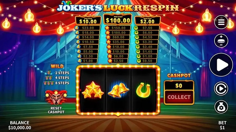 Jokers Luck Respin