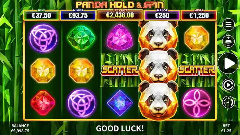 Panda Hold And Spin