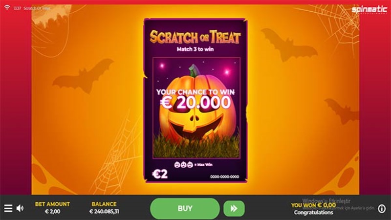 Scratch or Treat