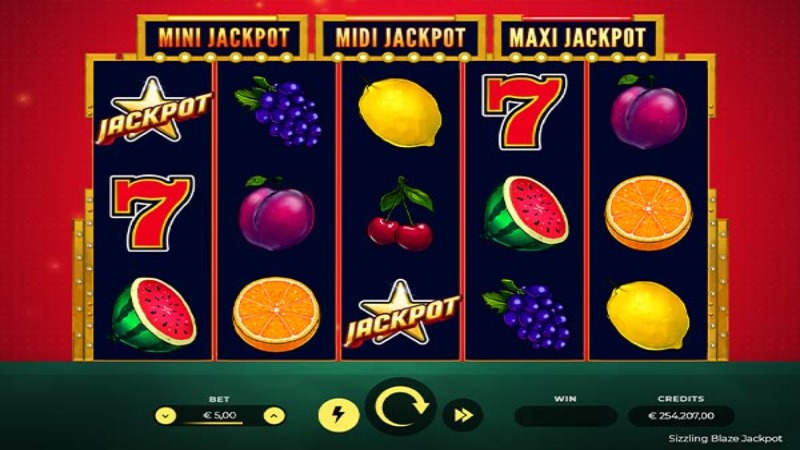 Sizzling Blaze Jackpot