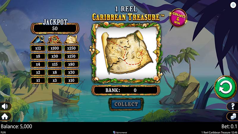 1 Reel Caribbean Treasure