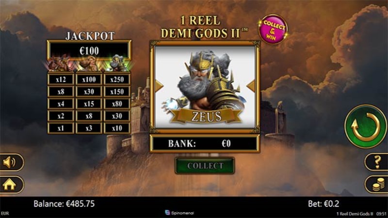 1 Reel Demi Gods II