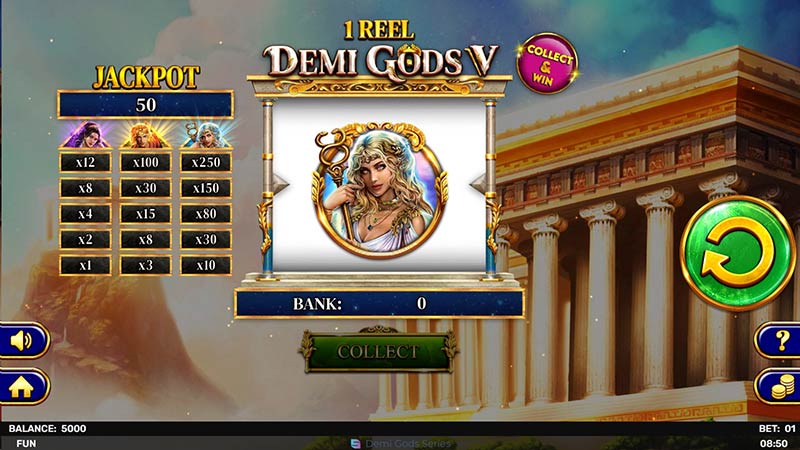 1 Reel Demi Gods V