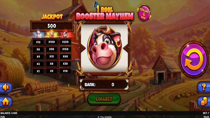 1 Reel Rooster Mayhem