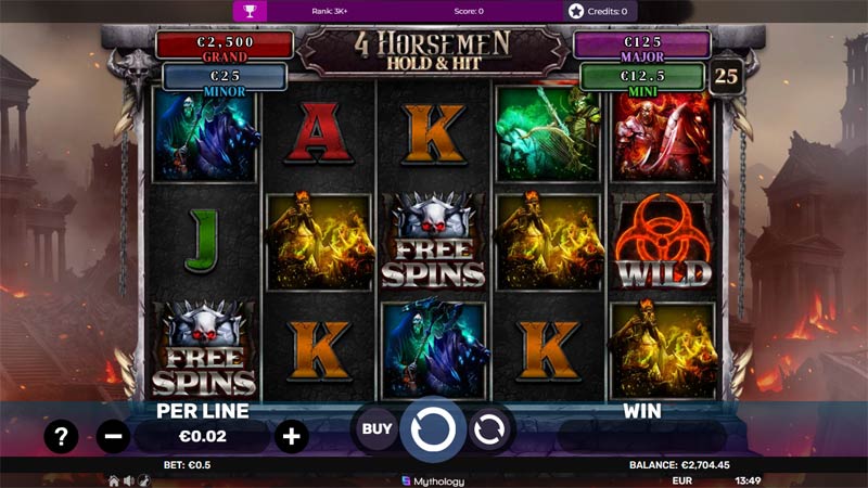 4 Horsemen Hold and Hit
