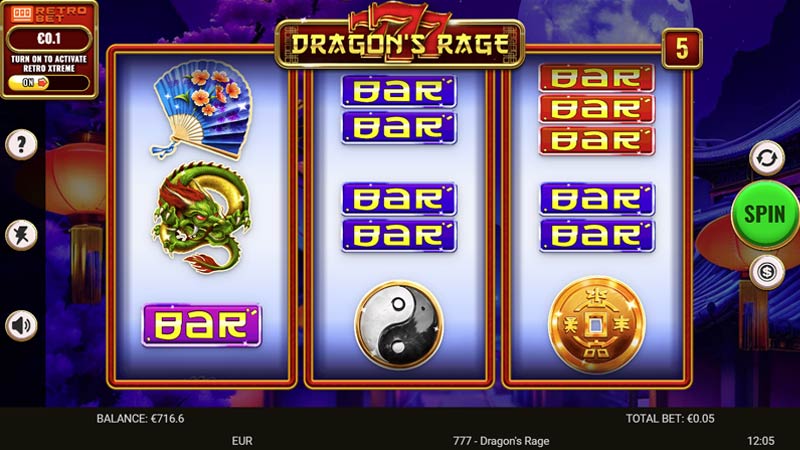 777 Dragons Rage