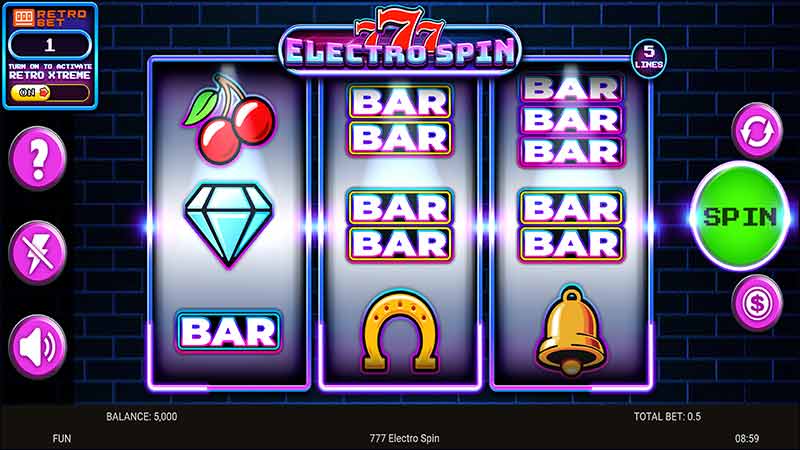 777 Electro Spin