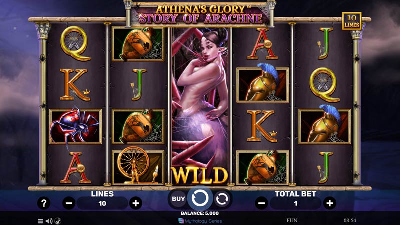 Athenas Glory Story Of Arachne