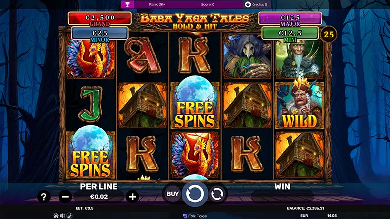 Baba Yaga Tales Hold and Hit