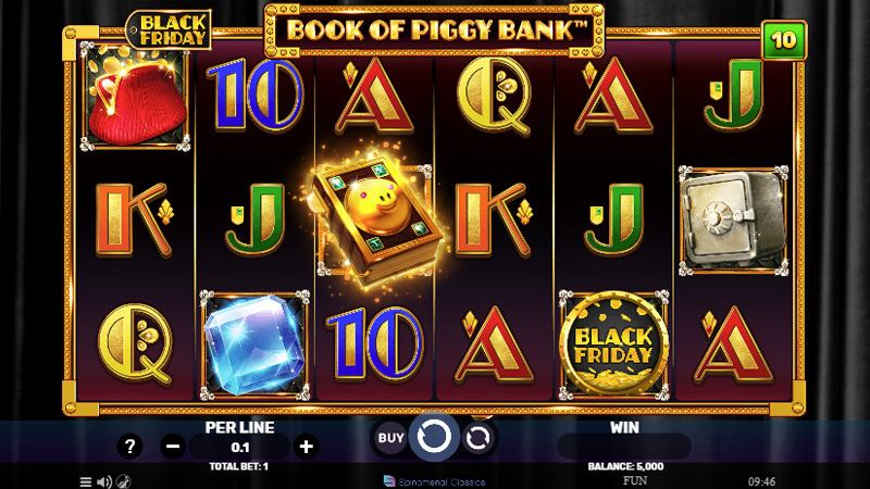 Book of Piggy Bank Black Friday