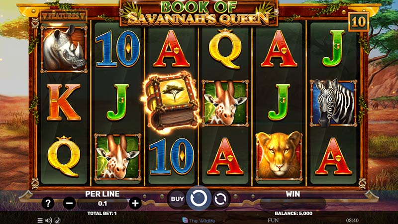 Book Of Savannah Queen