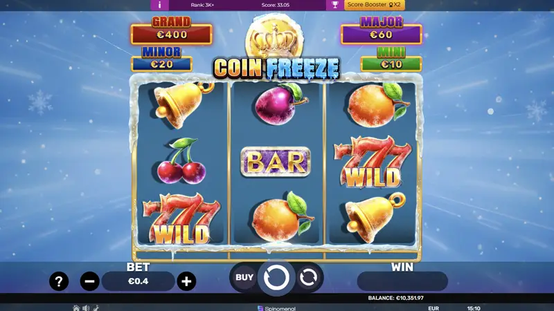 Coin Freeze Hold and Hit 3x3
