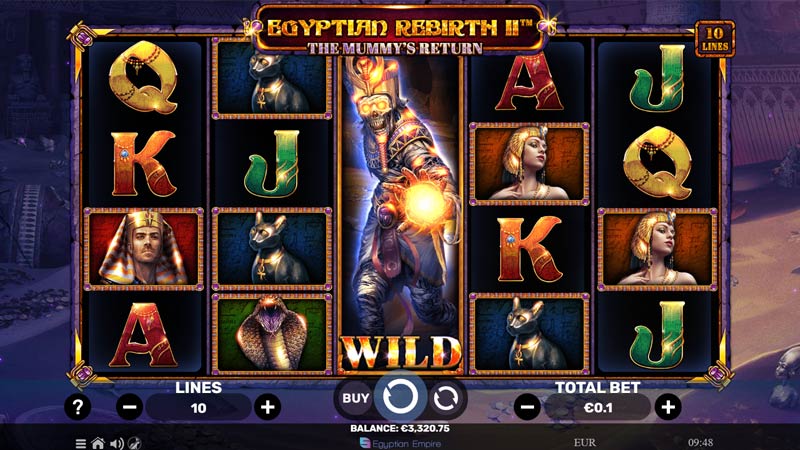 Egyptian Rebirth II Mummys Return