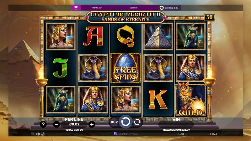 Egyptian Rebirth II Sands Of Eternity
