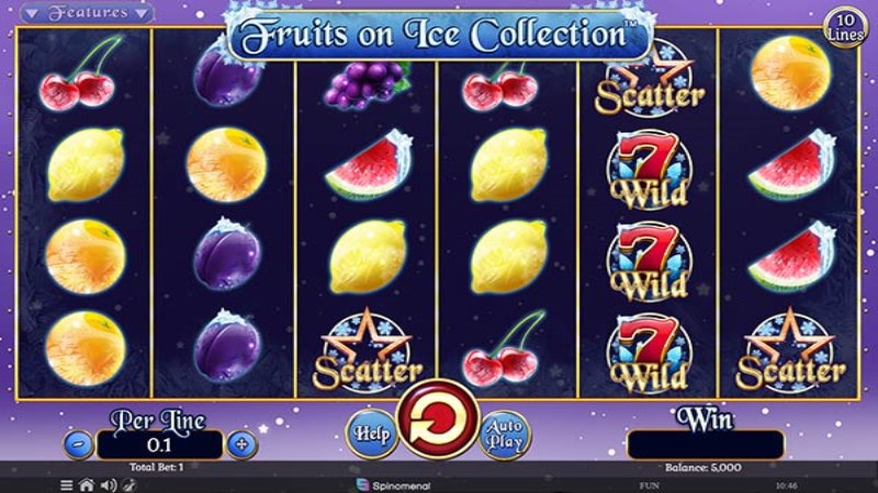 Fruits On Ice 10 Lines