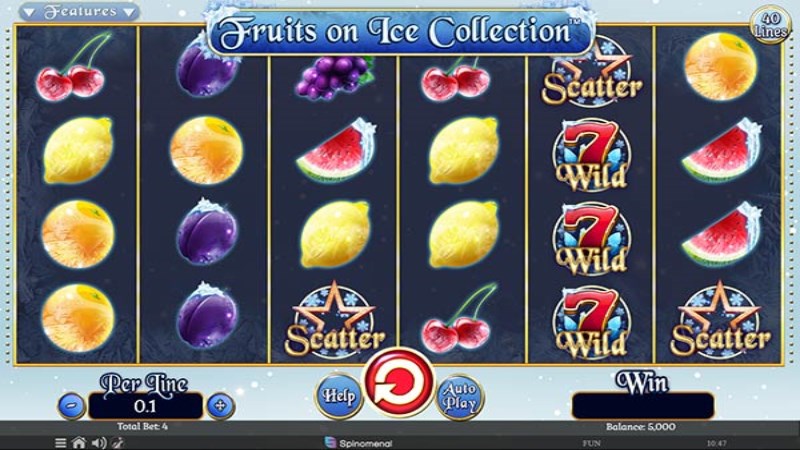 Fruits On Ice 40 Lines