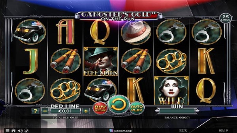 Gangsters Gold On The Run