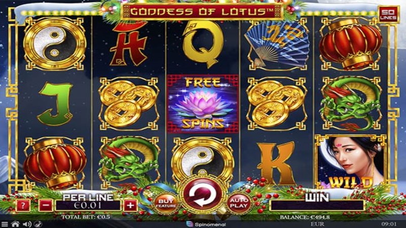 Goddess of Lotus Christmas Edition