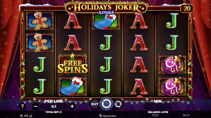 Holidays Joker Xmas