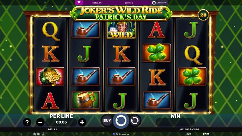 Jokers Wild Ride Patricks Day