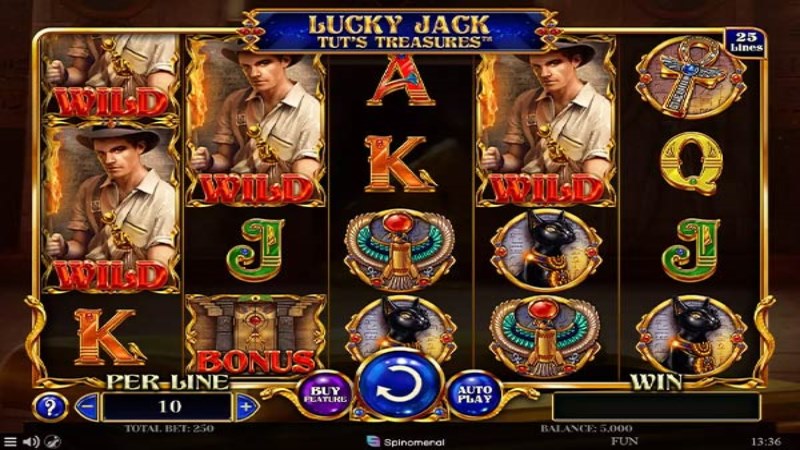 Lucky Jack Tuts Treasures