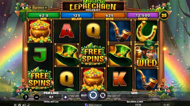 Magical Leprechaun Hold and Hit
