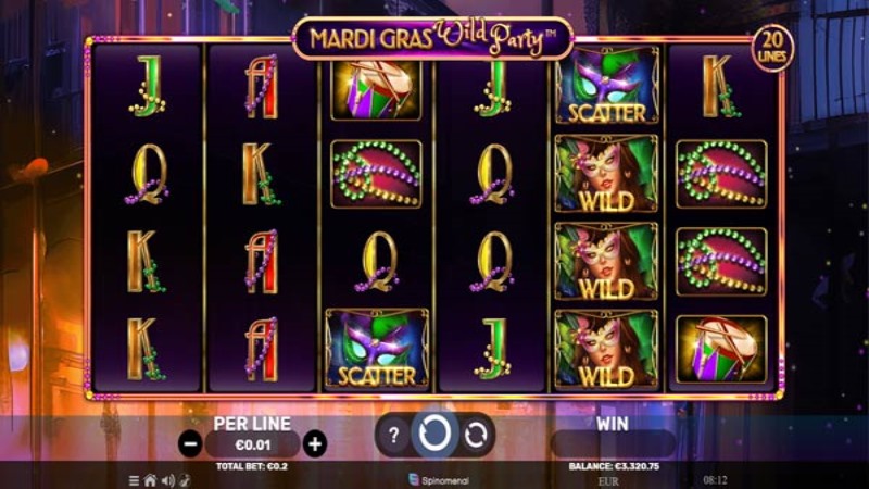 Mardi Gras Wild Party