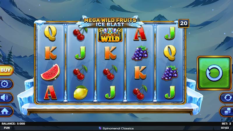 Mega Wild Fruits Ice Blast