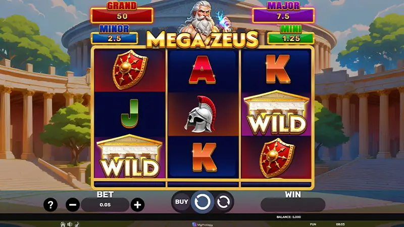 Mega Zeus Hold and Hit 3X3