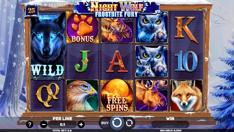 Night Wolf Frostbite Fury