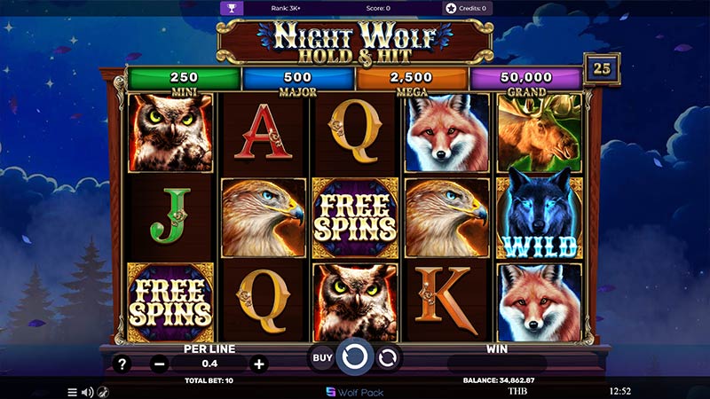 Night Wolf Hold and Hit