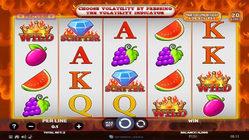 Pick a Fruit Fire Blaze