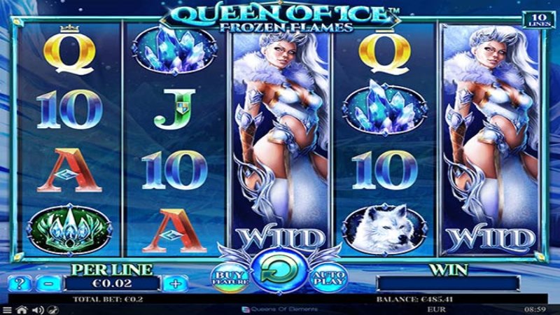 Queen of Ice Frozen Flames