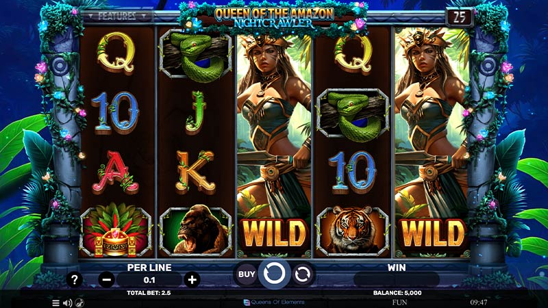 Queen Of The Amazon Nightcrawler