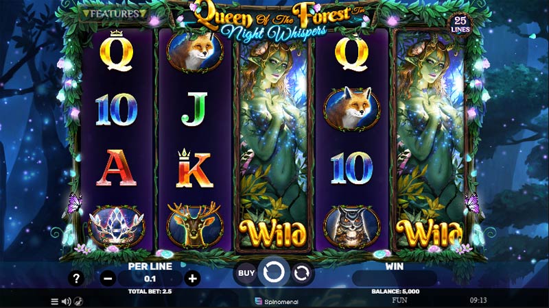 Queen Of The Forest Night Whispers