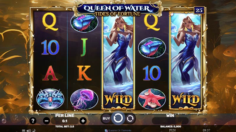 Queen Of Water Tides Of Fortune