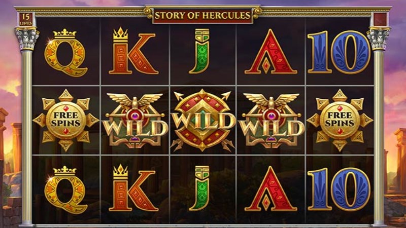 Story of Hercules 15 lines