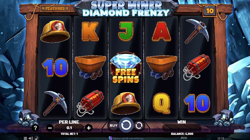 Super Miner Diamond Frenzy