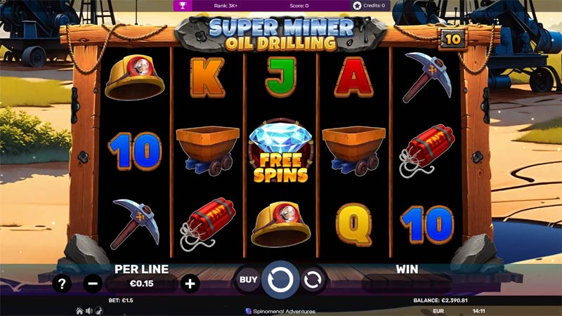Super Miner Oil Drilling