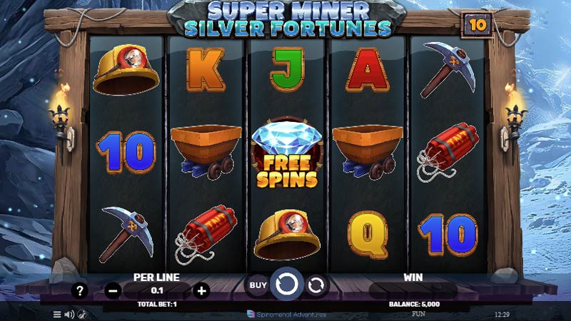Super Miner Silver Fortunes