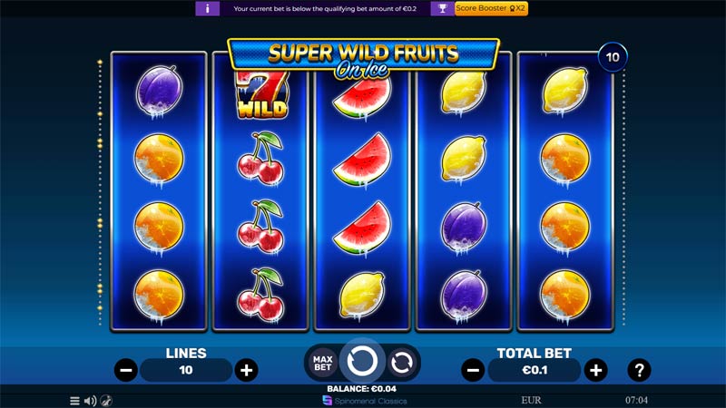 Super Wild Fruits On Ice