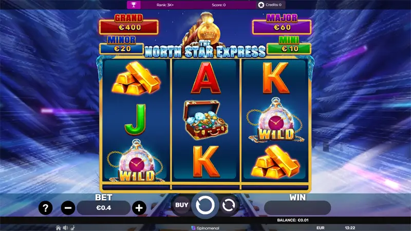 The North Star Express Hold and Hit 3x3
