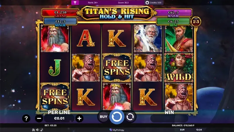 Titans Rising Hold and Hit