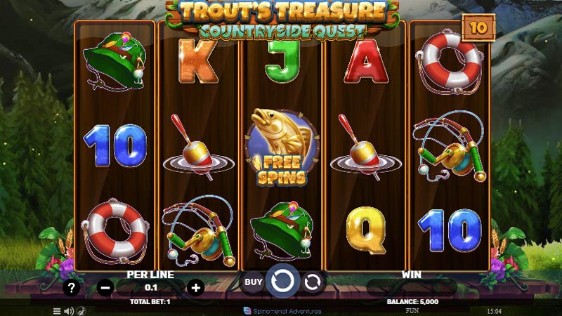 Trouts Treasure Countryside Quest